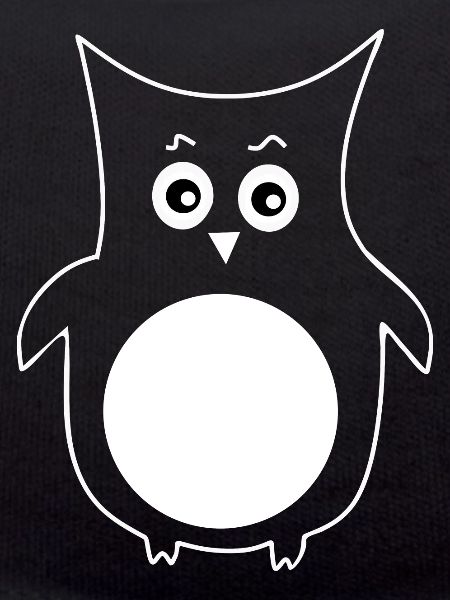 white owl bird white