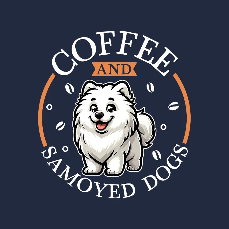 Kaffee und Samojede