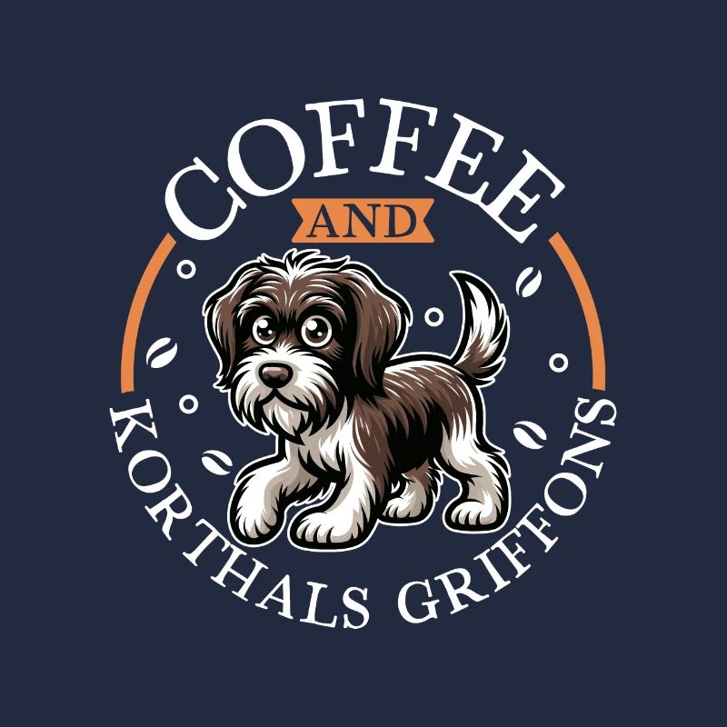 Café et Korthals Griffon