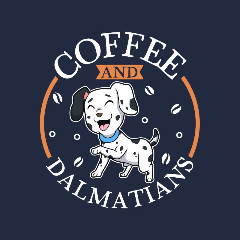 Café et Dalmatiens