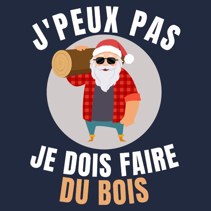 Ich kann nicht, ich muss Holz machen, Weihnachtsmann