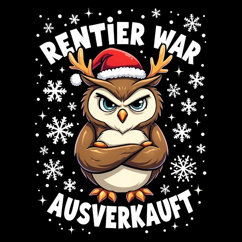 Eule Rentier war ausverkauft