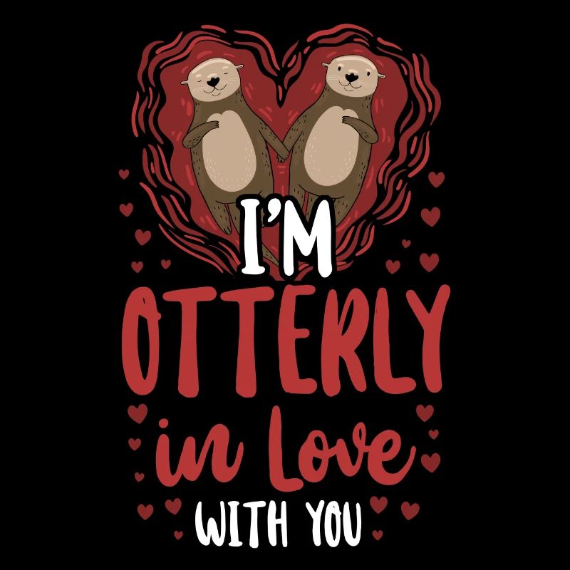 Otter Pun Valentines Day I'm