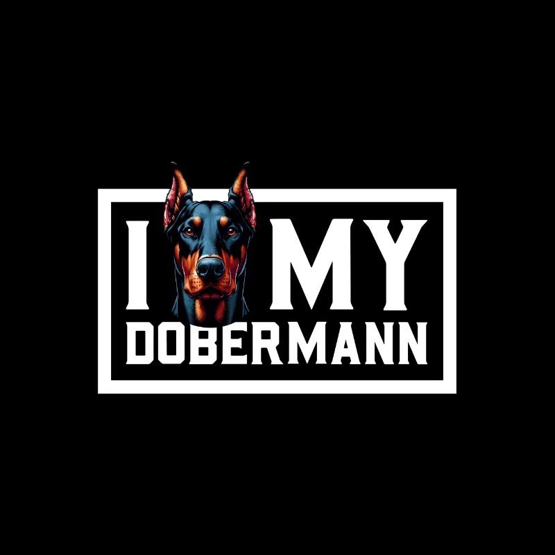 J’adore mon Doberman