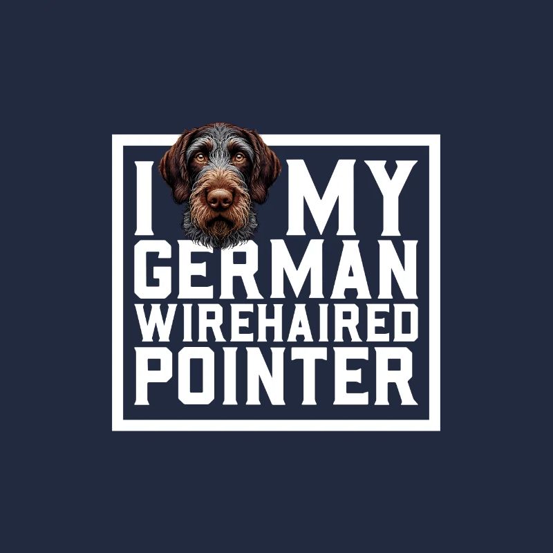 Ich liebe meinen Deutsch Drahthaar
