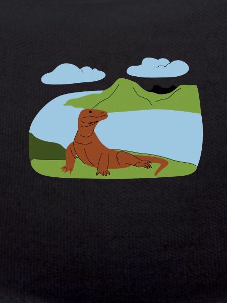 Majestätischer Komodowaran