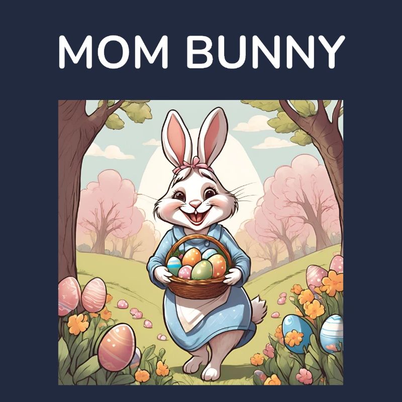 Mom Bunny Easter Bunny Easter Gift
