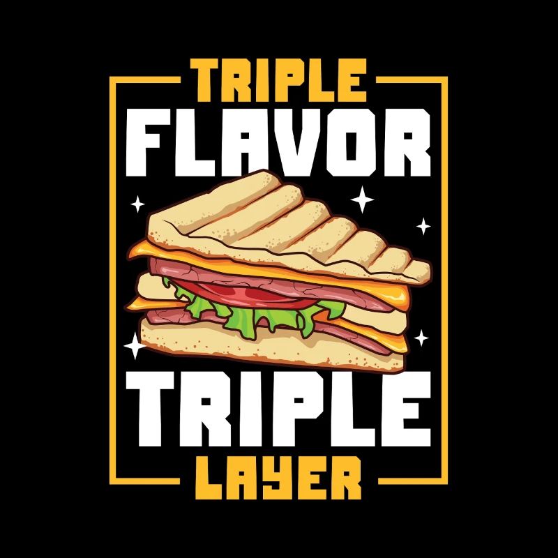 Three Layers - Three Tastes - Club Sandwich