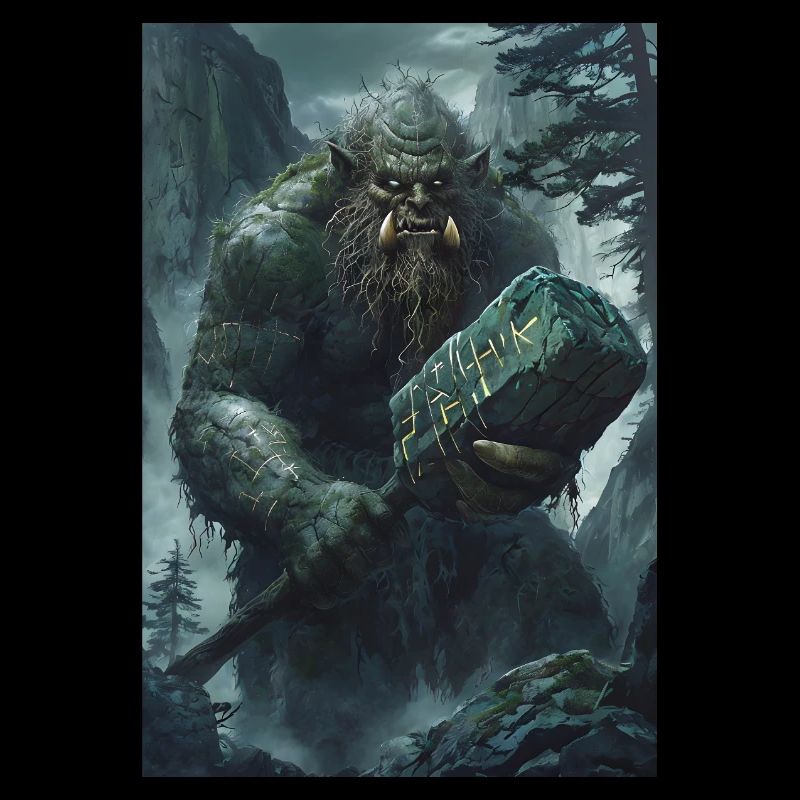 Cadeau géant de la mythologie norvégienne