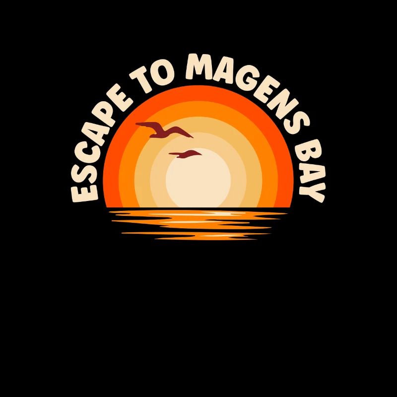 Je fuis vers Magens Bay