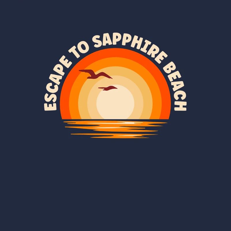 Ich fliehe nach Sapphire Beach