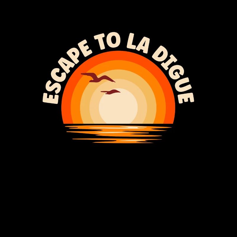 Ich fliehe nach La Digue