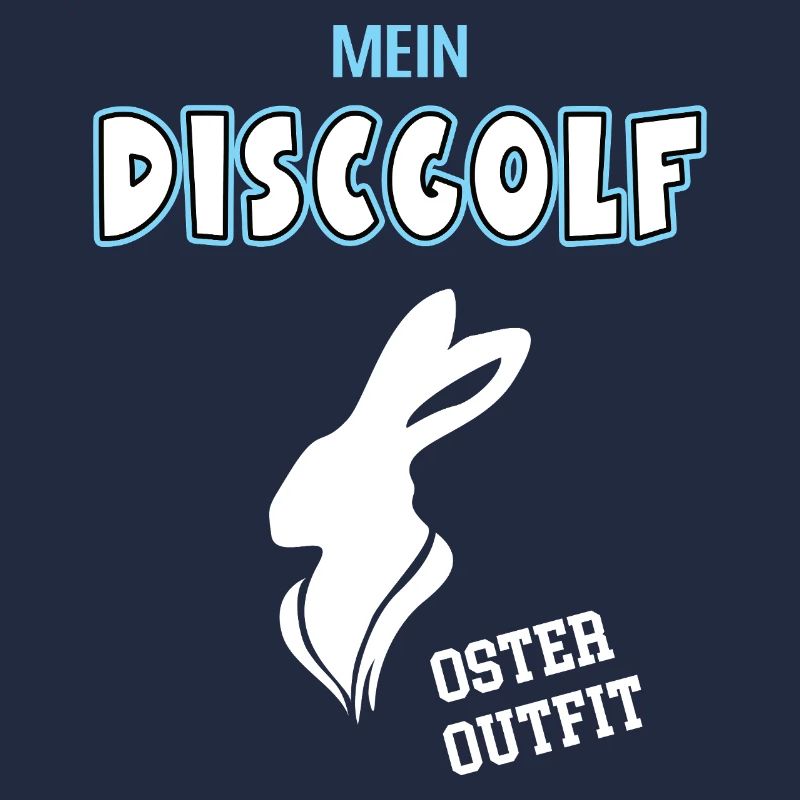 Discgolf Oster Outfit Discgolfspieler Ostern