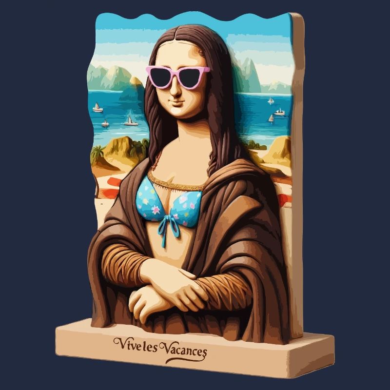 Mona Lisa im Urlaub