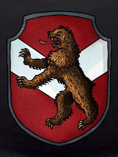 Coat of arms bear