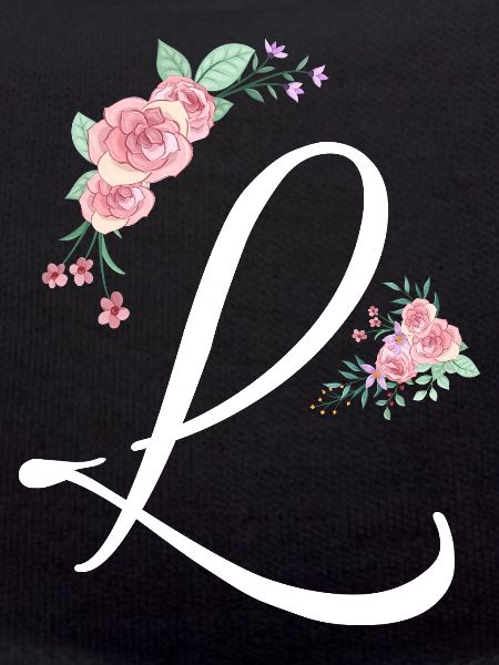 Letter l flowers