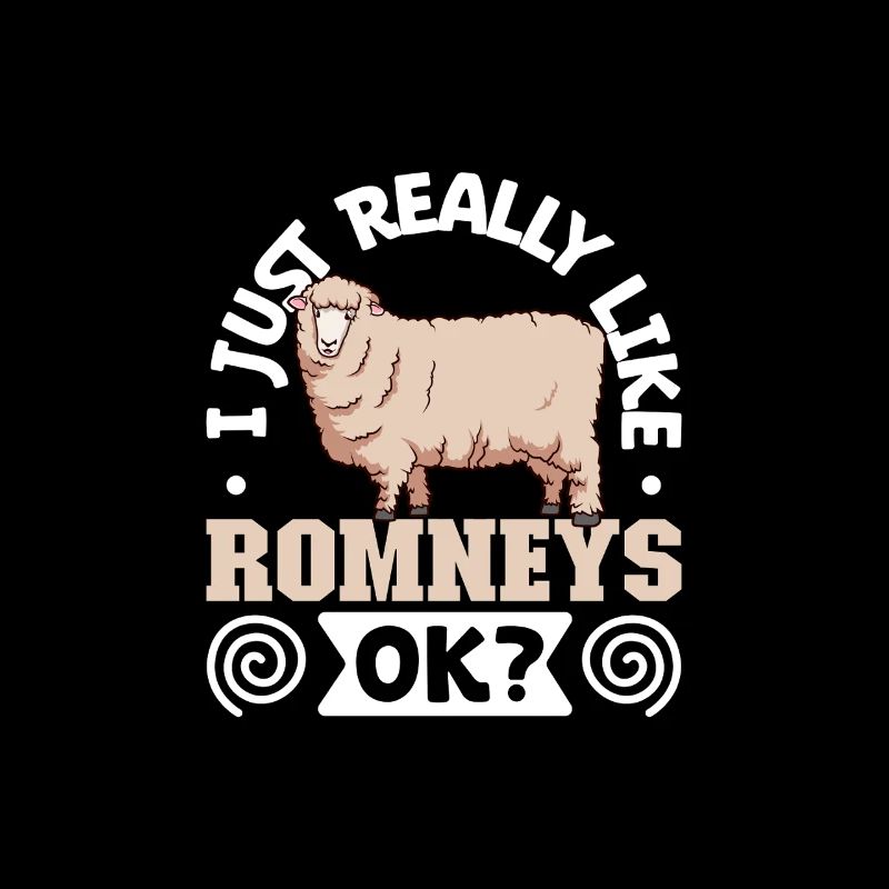 Ich liebe mein Romney-Schaf