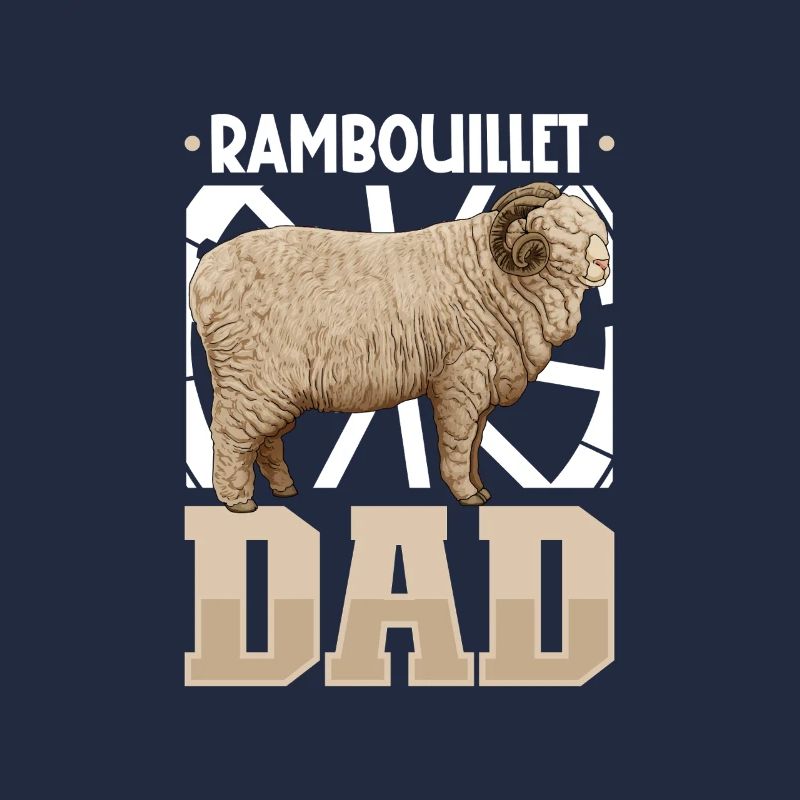 Rambouillet-Schaf Papa