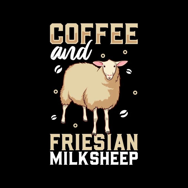 Kaffee und Ostfriesisches Milchschaf