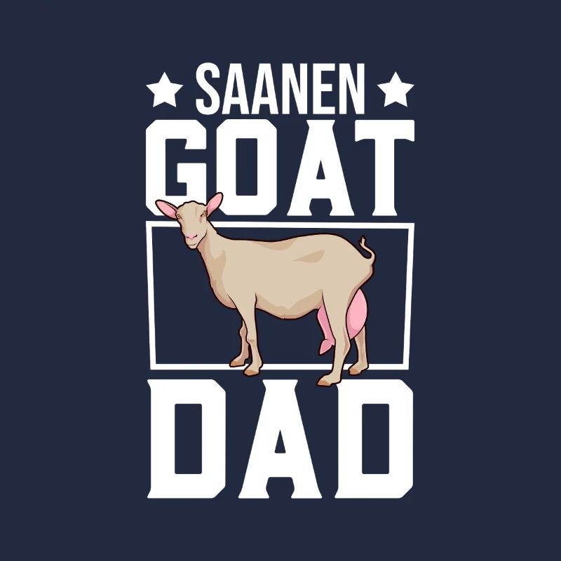 Papa d’une chèvre de Saanen