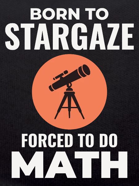 Astronomy Lover Math Design 