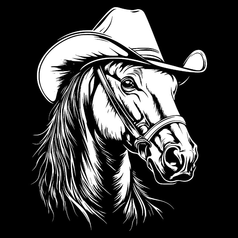 Pferd Cowboy Hut Western