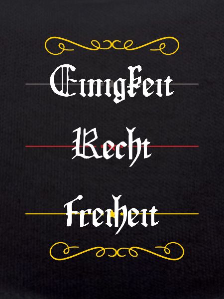 Einigkeit, Recht, Freiheit