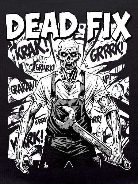 Zombie Mechanic Chainsaw Hero