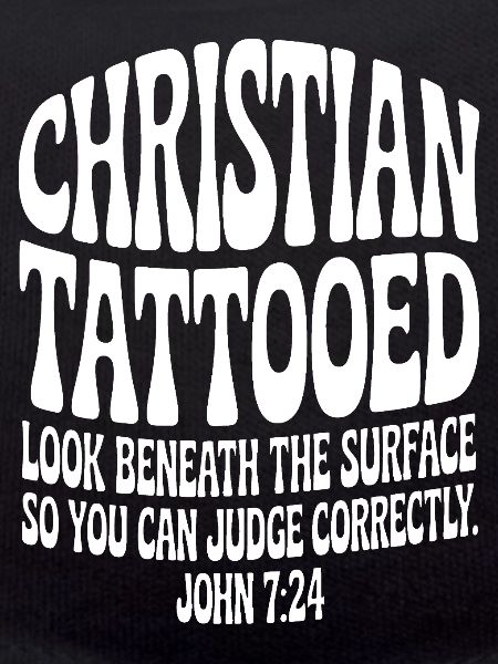 Christian Tattooed Look Beneath