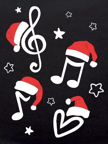 Musical Christmas Musical Notes Music