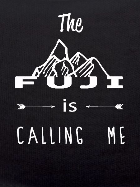 The Fuji is calling me