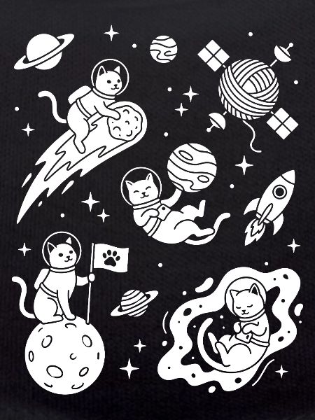 Astro Cats dans l’espace