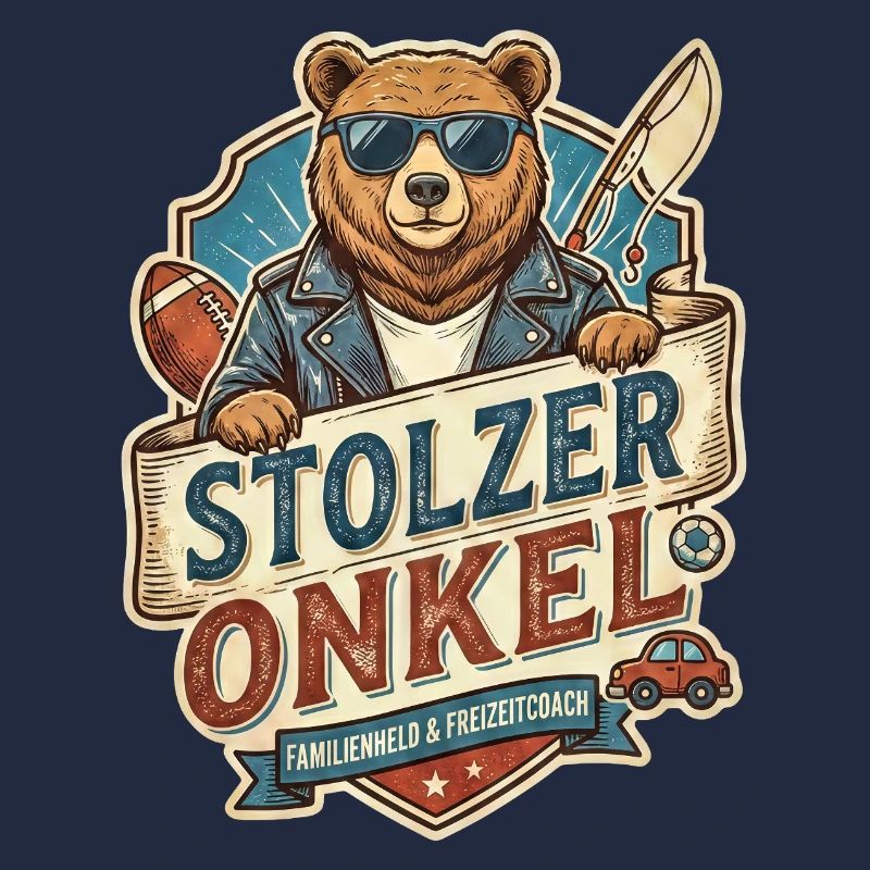 Stolzer Onkel Bär – Freizeitheld