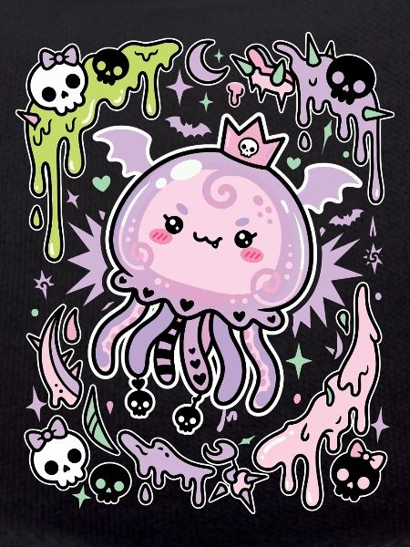 Pastel Ghost Jellyfish Aesthetic