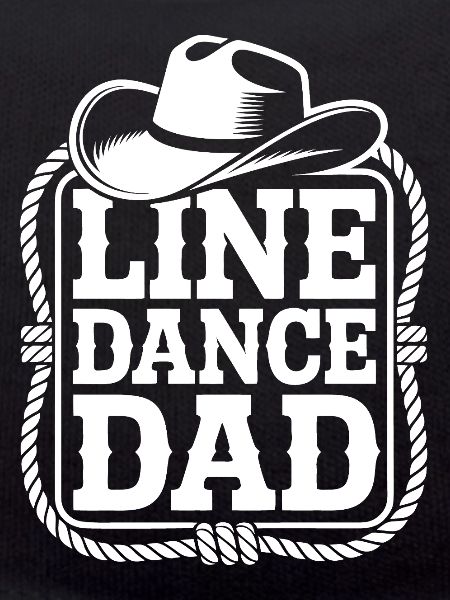 Line Dance Dad Cowboy