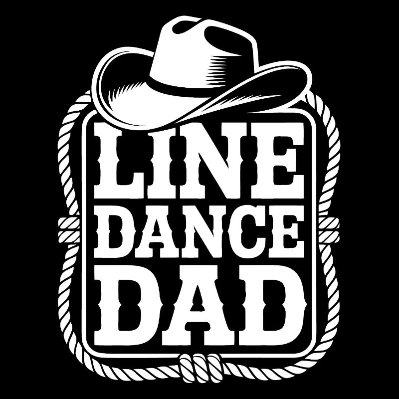 Line Dance Dad Cowboy