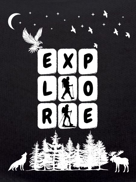 Graphique Explorer le camping