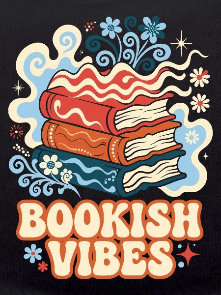 Bookish Vibes Retro Bücher