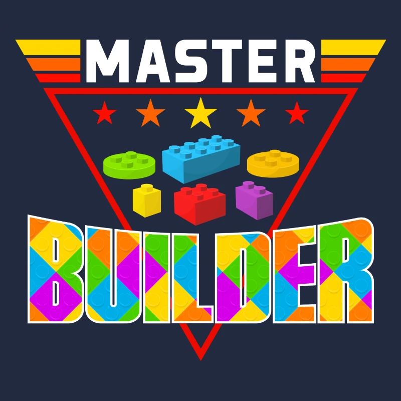 Für Block Builder Dad Master Builder