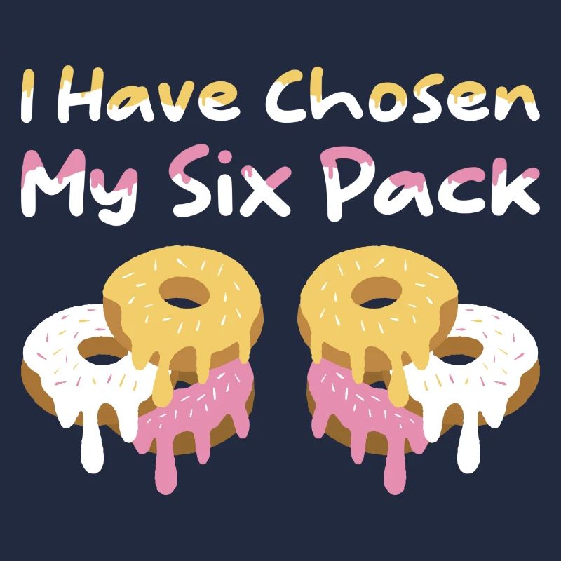 Donut Sixpack Donuts Witzig Lustig Spruch Geschenk
