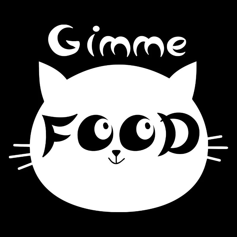 Chat - Donnez-moi de la nourriture