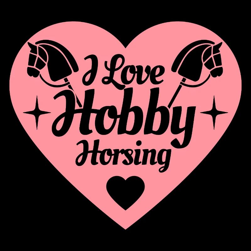 J’aime Hobby Horsing - Coeur - Hobby