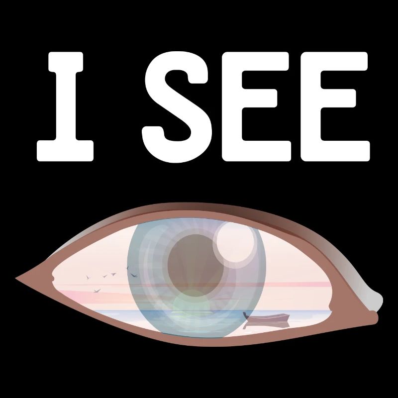 Auge mit Meer - I See