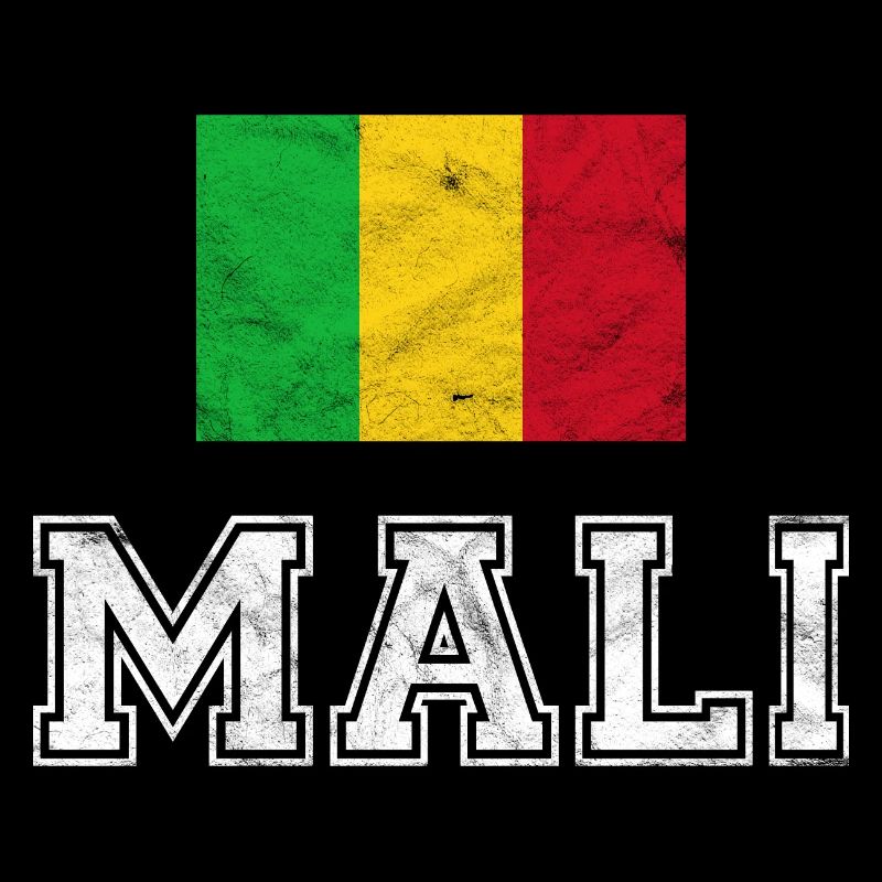 Mali flag Bamako Africa gift