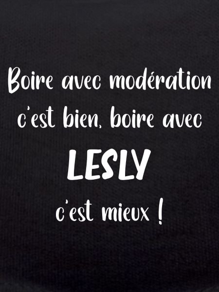 boire avec LESLY