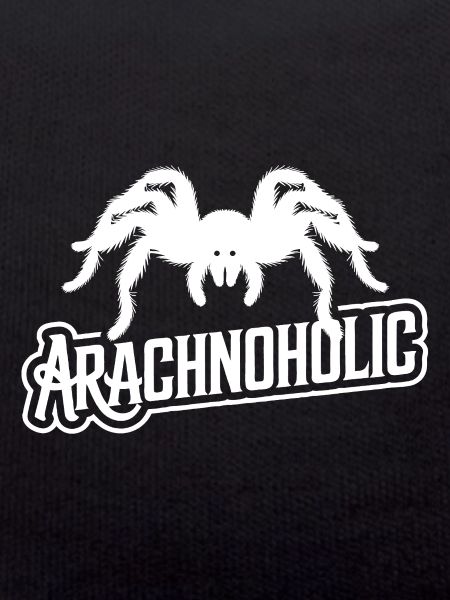 Arachnoholic große haarige Spinne Silhouette