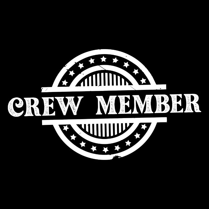 Crew Mitglied Stempel