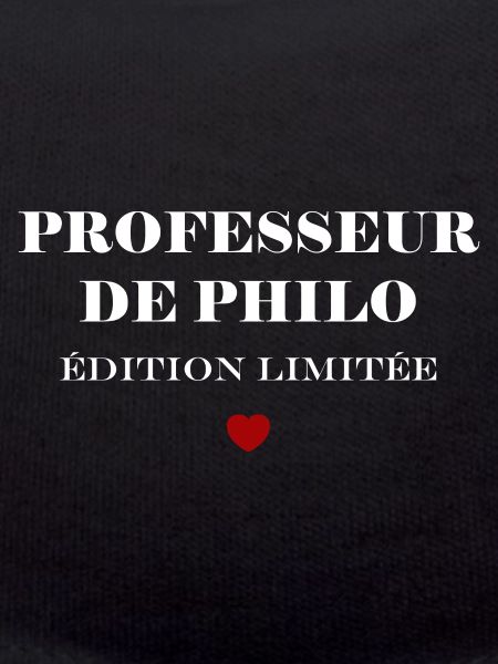Professeur de philo
