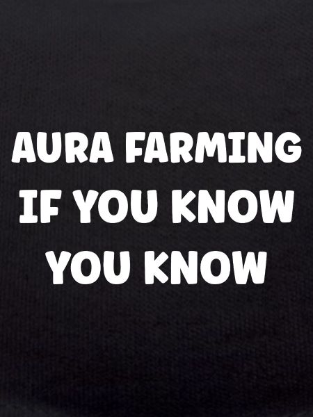 Aura farming