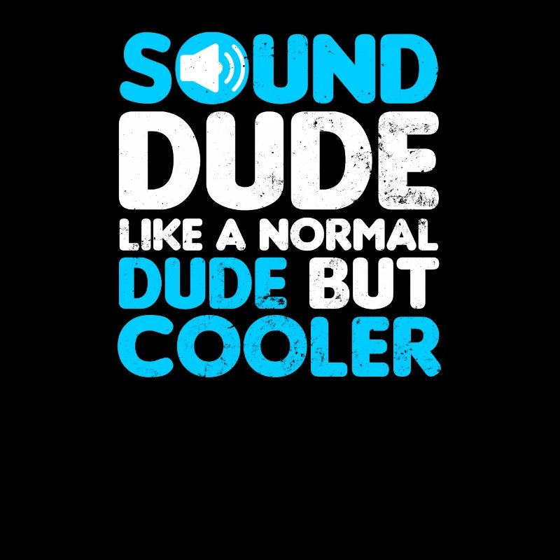 Tontechniker Sound Dude Normales Geschenk
